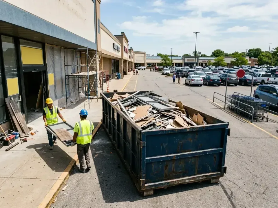 retail-store-renovation-debris-003 — frequently asked questions, Roll-off Dumpster Rentals in Southgate, KY